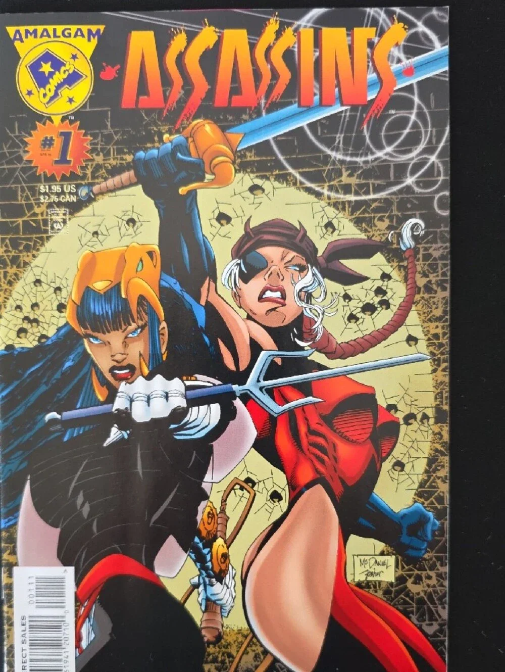 Vintage 90s Amalgam Comic Book Variery Pack (10)